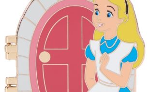 Alice and White Rabbit Hinged Pin – Alice in Wonderland – Disney Enchanted Doors – Limited Edition is available online
