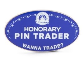 Disney Pins Honorary Pin Trader Badge is now out for purchase