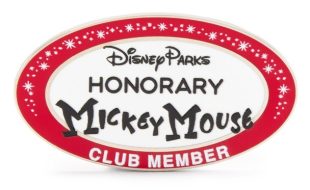 The Mickey Mouse Club Honorary Member Badge can now be purchased online