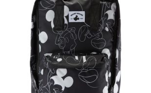 Mickey Mouse Black & White Backpack now available online