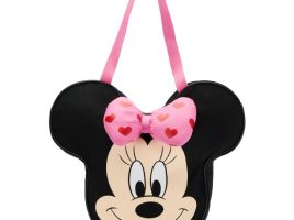 Minnie Mouse Big Face Hearts Canvas Tote – Buy It Today!
