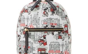 Mickey and Minnie Mouse Main Street Mini Backpack by Dooney & Bourke – Disney® Visa® Cardmember Exclusive now available