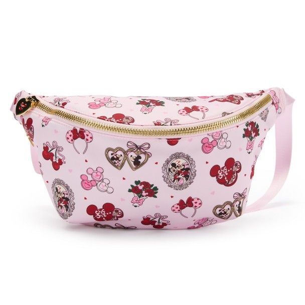 STONEY CLOVER ショルダーバッグ　ミッキー　ミニー　バレンタイン Mickey and Minnie Mouse Valentine's Day Belt Bag by Stoney Clover
