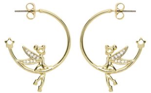 Tinker Bell Half Hoop Earrings has hit the shelves for purchase