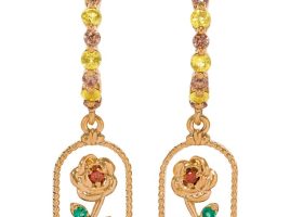 Enchanted Rose Earrings by Girls Crew – Beauty and the Beast available online for purchase