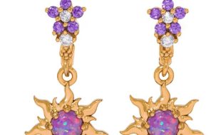 Tangled Dangle Hoop Earrings by Girls Crew is now available