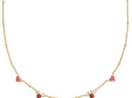 Mickey and Minnie Mouse Heart Necklace by Kendra Scott released today