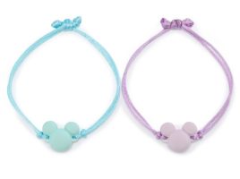 Mickey Mouse Icon Macaron Bracelet Set for Kids is now out for purchase