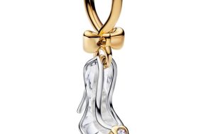 Cinderella Shoe Dangle Charm by Pandora here now