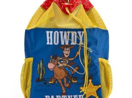 Woody Drawstring Swim Backpack – Toy Story is available online for purchase