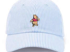 Winnie the Pooh Seersucker Baseball Cap for Adults now available online