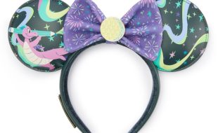 Figment EPCOT International Festival of the Arts 2026 Loungefly Ear Headband for Adults now out for purchase