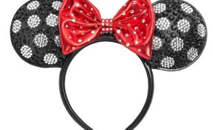 Minnie Mouse Gem-Studded Ear Headband for Adults by BaubleBar available online for purchase
