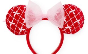 Minnie Mouse Valentine’s Day Ear Headband by BaubleBar now available online