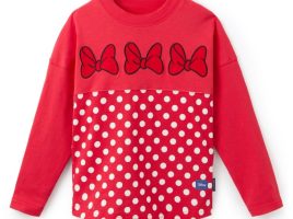 Minnie Mouse Polka Dot Spirit Jersey for Kids – Customizable is now available for purchase