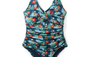 Mickey and Minnie Mouse Tropical Swimsuit for Women here now