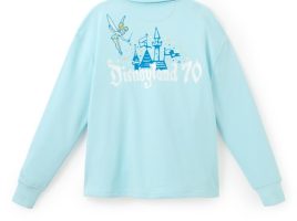 Disneyland 70th Anniversary Long Sleeve Top for Women has hit the shelves