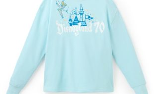 Disneyland 70th Anniversary Long Sleeve Top for Women now available