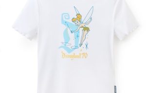 Tinker Bell T-Shirt for Women – Disneyland 70th Anniversary has hit the shelves for purchase
