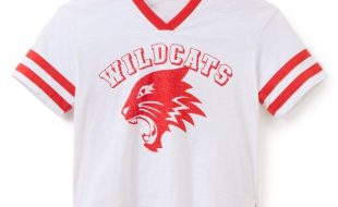 Wildcats Football Jersey T-Shirt for Women – High School Musical 20th Anniversary available online
