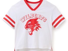 Wildcats Football Jersey T-Shirt for Women – High School Musical 20th Anniversary is now available for purchase