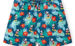 Mickey Mouse Tropical Swim Trunks for Men is available online for purchase
