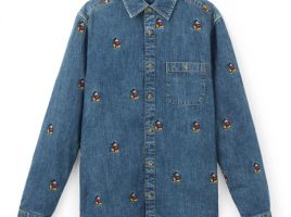 Mickey Mouse Denim Shirt for Men has hit the shelves for purchase