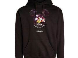 Disney Family Trip 2026 Valentine’s Day Vacation Fireworks Pullover Hoodie for Adults – Customized | Disney Store was released today