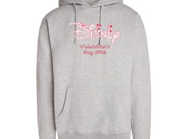 Mickey and Minnie Mouse Valentine’s Day Coquette Style Disney Logo Pullover Hoodie for Adults – Customized | Disney Store – Buy Now