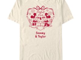 Mickey and Minnie Mouse ”Perfect Pair” Valentine’s Day Coquette Style T-Shirt – Customized | Disney Store released today