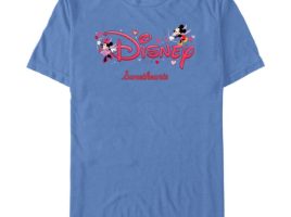 Mickey and Minnie Mouse Valentine’s Day Script Logo T-Shirt – Customized | Disney Store – Purchase Online Now