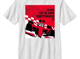 Mickey Mouse Racing ”It’s My Birthday” Birthday Party T-Shirt – Customized | Disney Store is here now