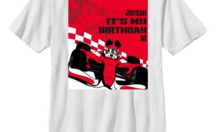 Mickey Mouse Racing ”It’s My Birthday” Birthday Party T-Shirt – Customized | Disney Store is here now