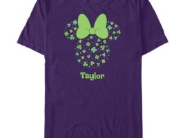 Minnie Mouse Icon St. Patrick’s Day Shamrocks T-Shirt – Customized | Disney Store is here now