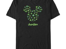 Mickey Mouse Icon St. Patrick’s Day Shamrocks T-Shirt – Customized | Disney Store – Buy It Today!