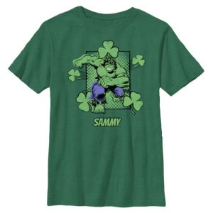 Hulk St. Patrick's Day Shamrocks T-Shirt - Customized | Disney Store