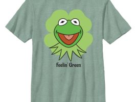Kermit the Frog St. Patrick’s Day Four-Leaf Clover T-Shirt – The Muppets – Customized | Disney Store – Purchase Online Now