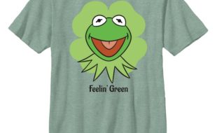 Kermit the Frog St. Patrick’s Day Four-Leaf Clover T-Shirt – The Muppets – Customized | Disney Store – Purchase Online Now