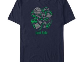 Star Wars St. Patrick’s Day Lucky Four-Leaf Clover Icon T-Shirt – Customized | Disney Store here now