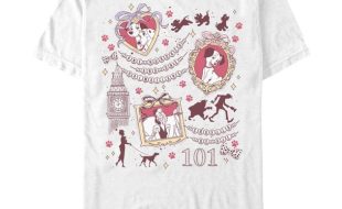 Cruella De Vil T-Shirt for Adults – 101 Dalmatians is here now