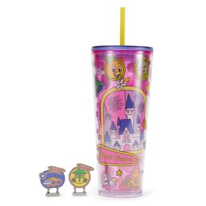 Magic Kingdom 24 oz. Starbucks® Travel Tumbler with Mystery Pin Blind Pack - 2-Pc. - Walt Disney World