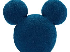 Mickey Mouse Icon Throw Pillow – Blue released today