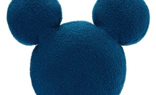Mickey Mouse Icon Throw Pillow – Blue released today