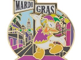 Donald Duck Mardi Gras 2026 Pivot Pin – Limited Edition is now available online