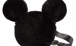 Mickey Mouse Icon Plush Crossbody Bag – Black released today