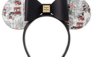 Mickey and Minnie Mouse Main Street Ear Headband by Dooney & Bourke is now available online