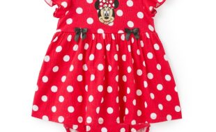 Minnie Mouse Polka Dot Dress Set for Baby now available