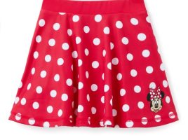 Minnie Mouse Polka Dot Skirt with Built-in Shorts for Kids is here now