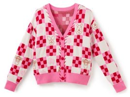Winnie the Pooh and Pals Checkered Cardigan for Women – Exclusive is now available for purchase