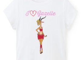 Gazelle Rhinestone T-Shirt for Women – Zootopia can now be purchased online
